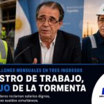 EL MINISTRO DE LOS “TRES SUELDOS” EN EL CENTRO DE LA POLÉMICA MIENTRAS SANTA CRUZ SIGUE SIN RESPUESTAS LABORALES